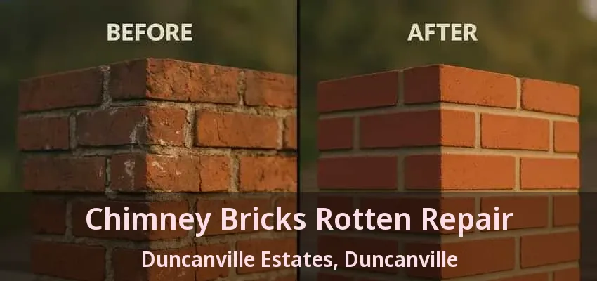 Chimney Bricks Rotten Repair Duncanville Estates, Duncanville - TX