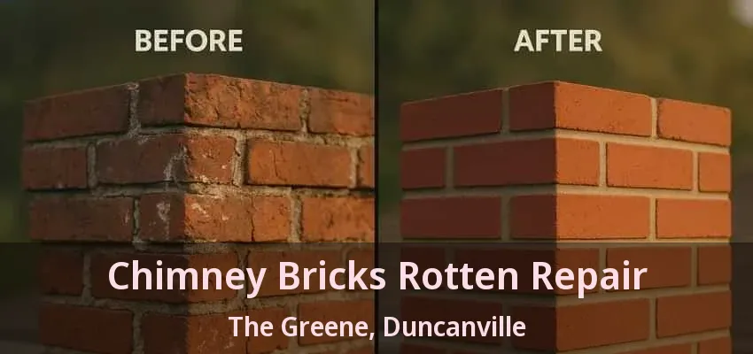 Chimney Bricks Rotten Repair The Greene, Duncanville - TX