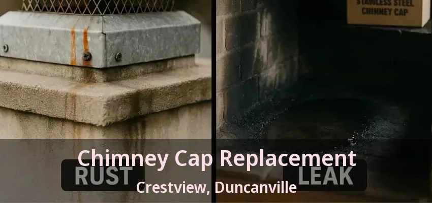 Chimney Cap Replacement Crestview, Duncanville - TX