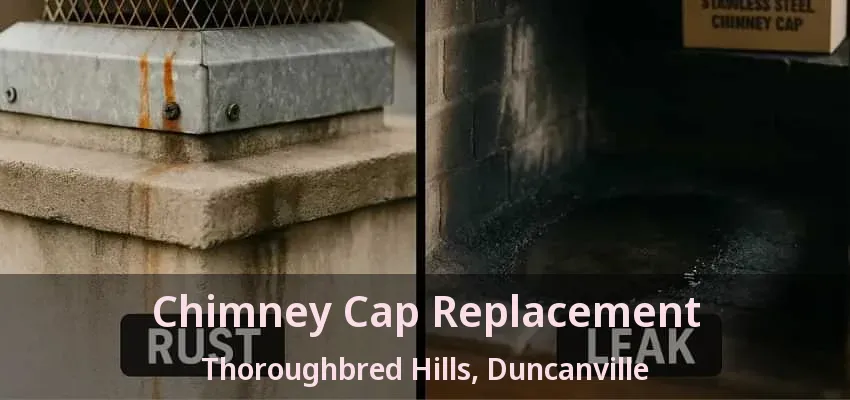 Chimney Cap Replacement Thoroughbred Hills, Duncanville - TX