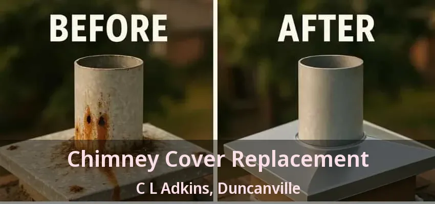 Chimney Cover Replacement C L Adkins, Duncanville - TX