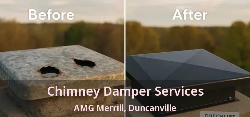Chimney Damper Services AMG Merrill, Duncanville - TX