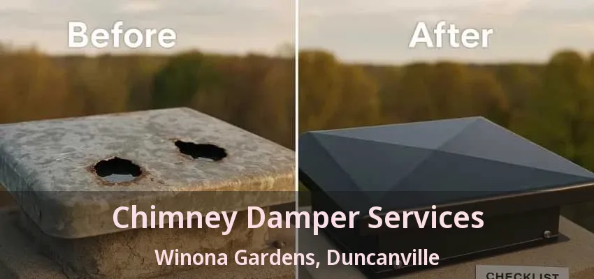 Chimney Damper Services Winona Gardens, Duncanville - TX
