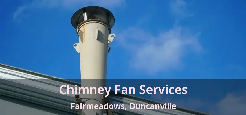 Chimney Fan Services Fairmeadows, Duncanville - TX