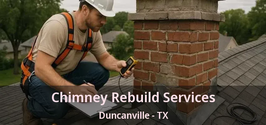 Chimney Rebuild Services Duncanville - TX