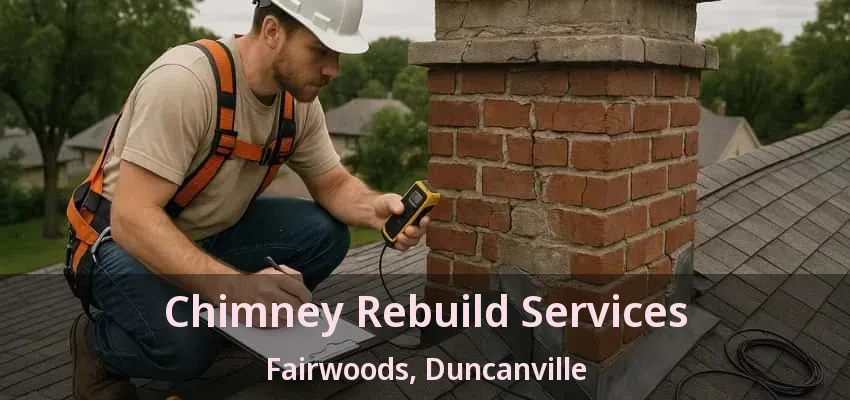 Chimney Rebuild Services Fairwoods, Duncanville - TX