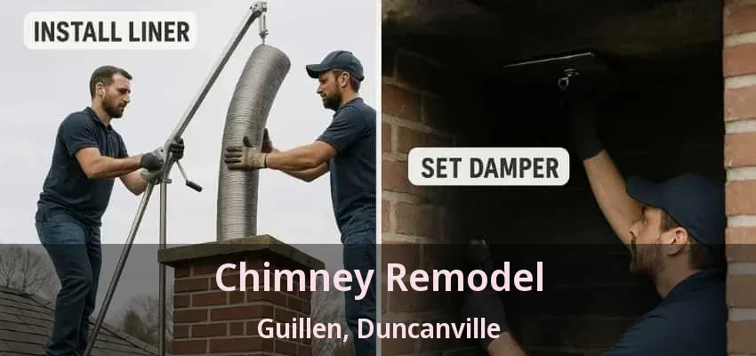 Chimney Remodel Guillen, Duncanville - TX
