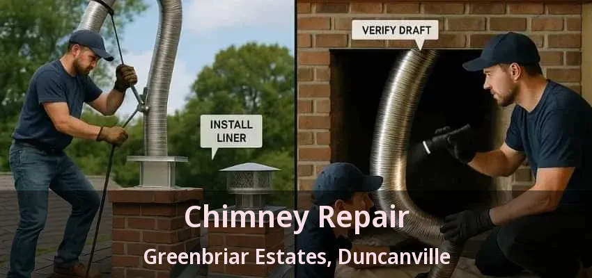 Chimney Repair Greenbriar Estates, Duncanville - TX