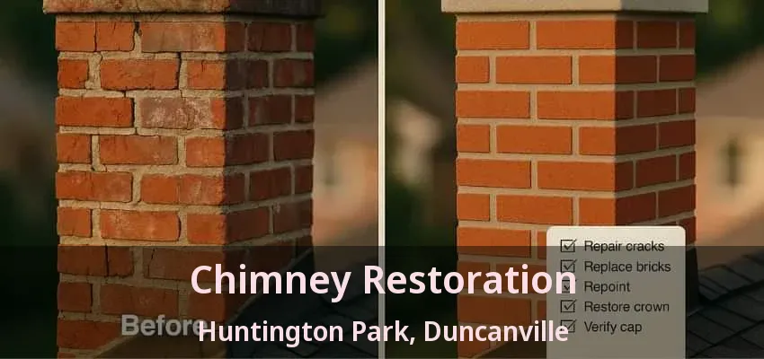 Chimney Restoration Huntington Park, Duncanville - TX