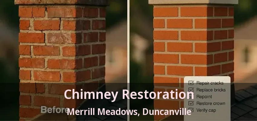 Chimney Restoration Merrill Meadows, Duncanville - TX