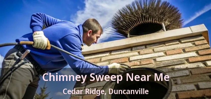 Chimney Sweep Near Me Cedar Ridge, Duncanville - TX