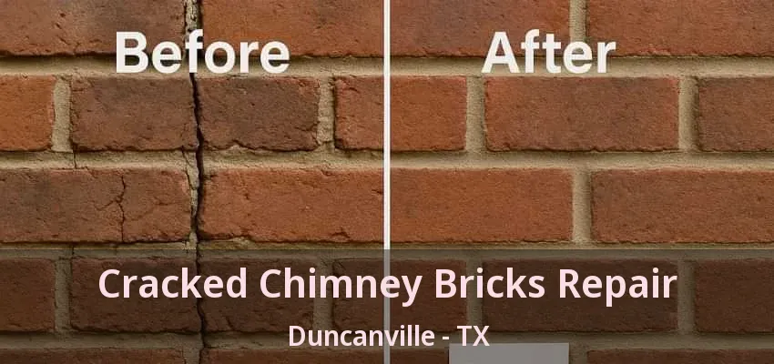 Cracked Chimney Bricks Repair Duncanville - TX