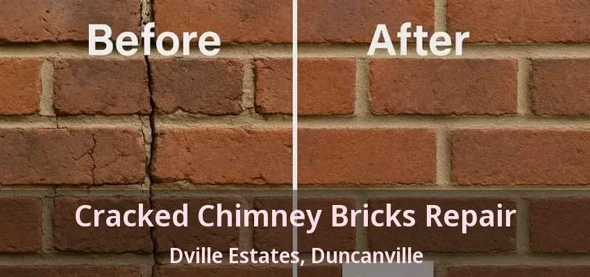 Cracked Chimney Bricks Repair Dville Estates, Duncanville - TX