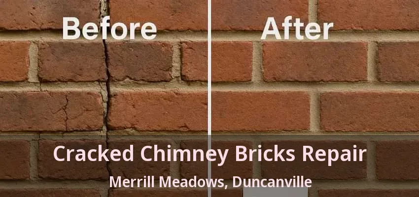 Cracked Chimney Bricks Repair Merrill Meadows, Duncanville - TX