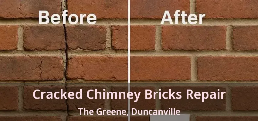 Cracked Chimney Bricks Repair The Greene, Duncanville - TX