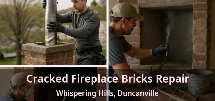 Cracked Fireplace Bricks Repair Whispering Hills, Duncanville - TX