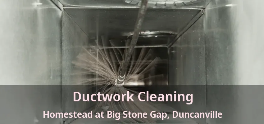Ductwork Cleaning Homestead at Big Stone Gap, Duncanville - TX