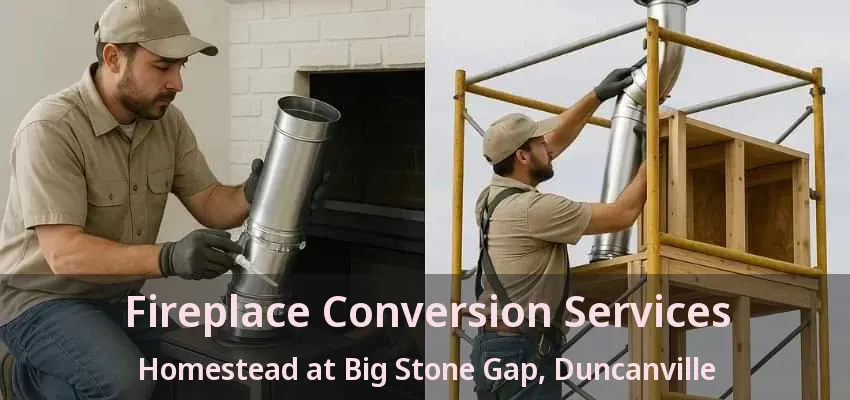 Fireplace Conversion Services Homestead at Big Stone Gap, Duncanville - TX
