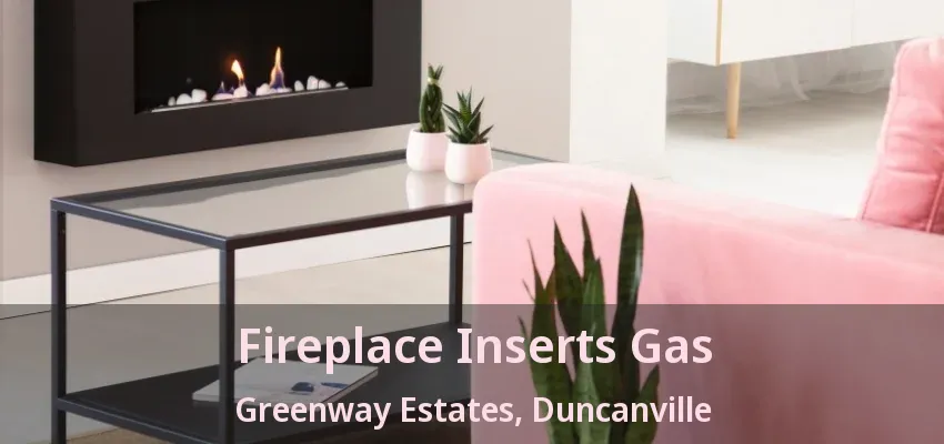 Fireplace Inserts Gas Greenway Estates, Duncanville - TX