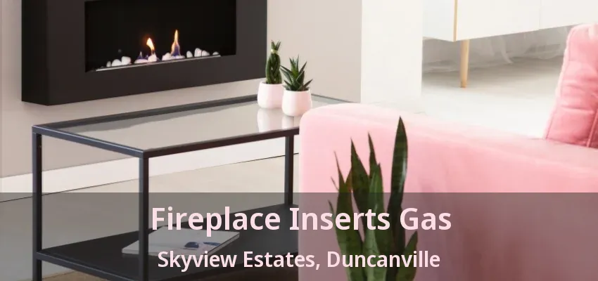 Fireplace Inserts Gas Skyview Estates, Duncanville - TX