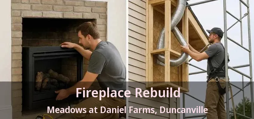 Fireplace Rebuild Meadows at Daniel Farms, Duncanville - TX