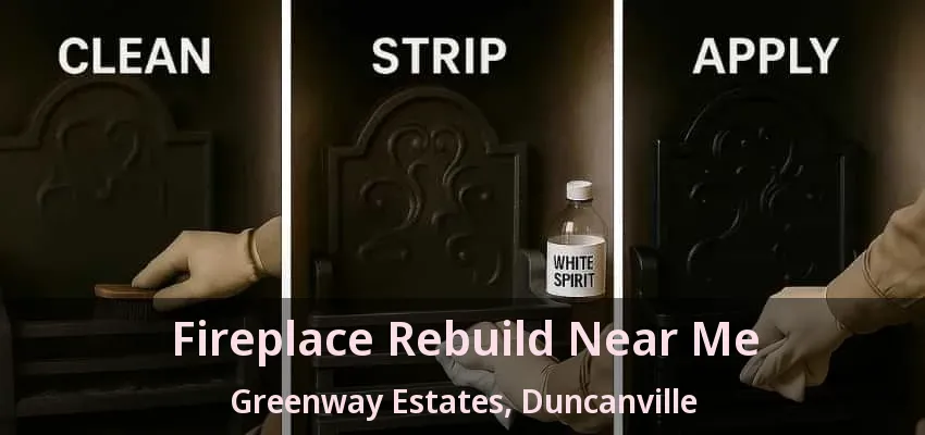 Fireplace Rebuild Near Me Greenway Estates, Duncanville - TX