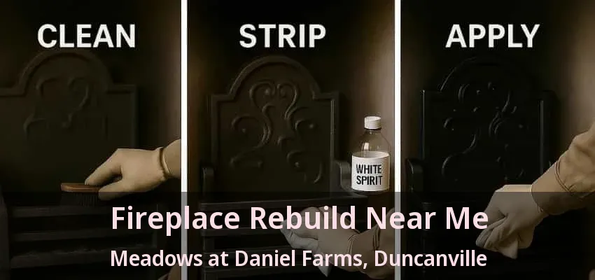 Fireplace Rebuild Near Me Meadows at Daniel Farms, Duncanville - TX