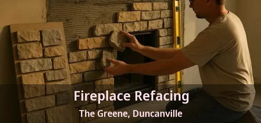 Fireplace Refacing The Greene, Duncanville - TX