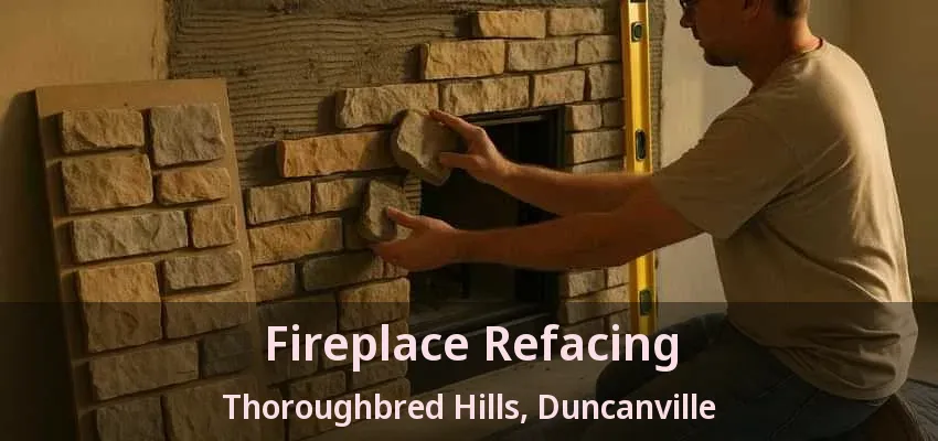Fireplace Refacing Thoroughbred Hills, Duncanville - TX