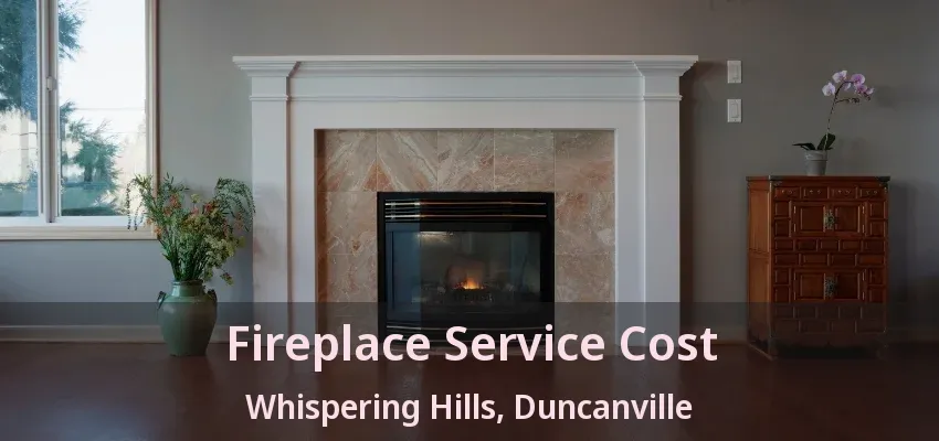 Fireplace Service Cost Whispering Hills, Duncanville - TX