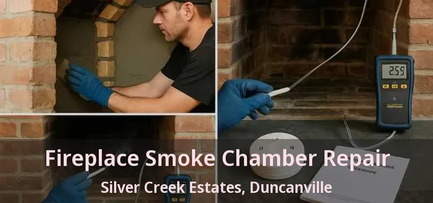 Fireplace Smoke Chamber Repair Silver Creek Estates, Duncanville - TX