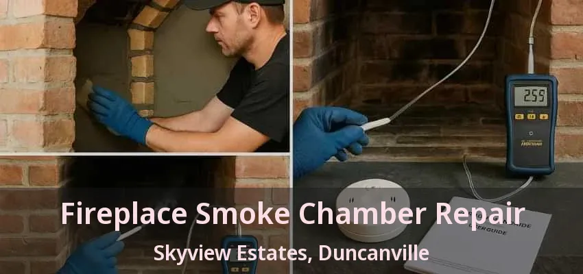 Fireplace Smoke Chamber Repair Skyview Estates, Duncanville - TX