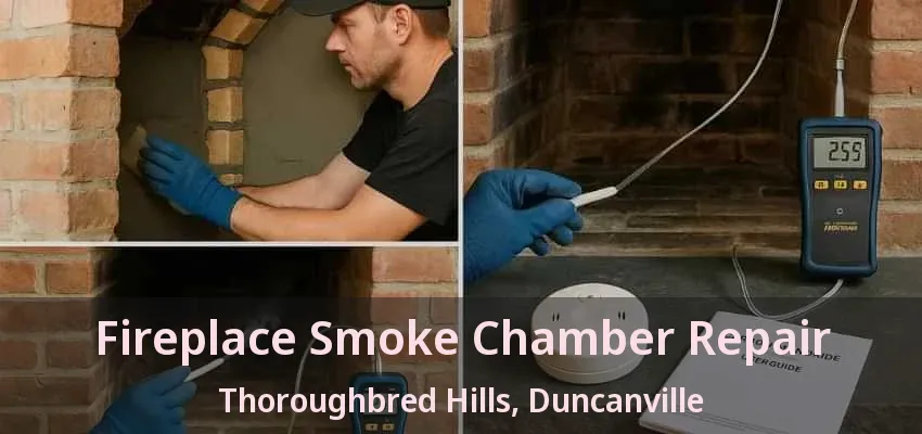 Fireplace Smoke Chamber Repair Thoroughbred Hills, Duncanville - TX