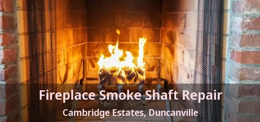 Fireplace Smoke Shaft Repair Cambridge Estates, Duncanville - TX