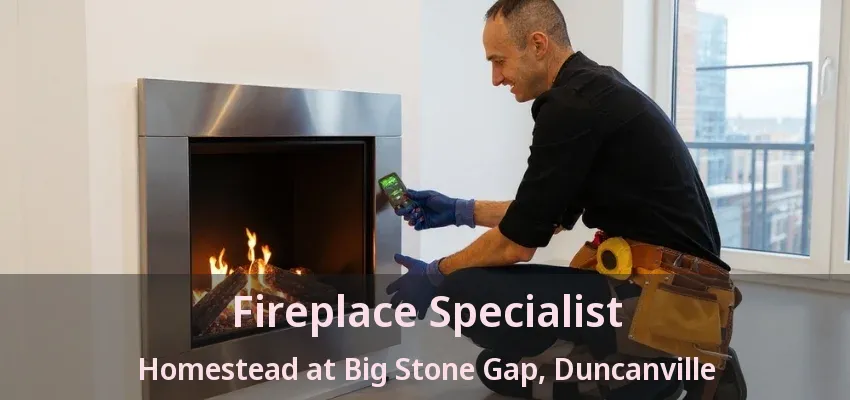 Fireplace Specialist Homestead at Big Stone Gap, Duncanville - TX