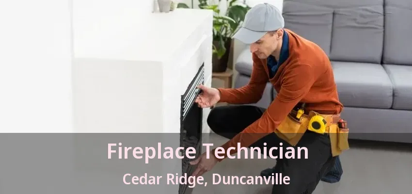 Fireplace Technician Cedar Ridge, Duncanville - TX