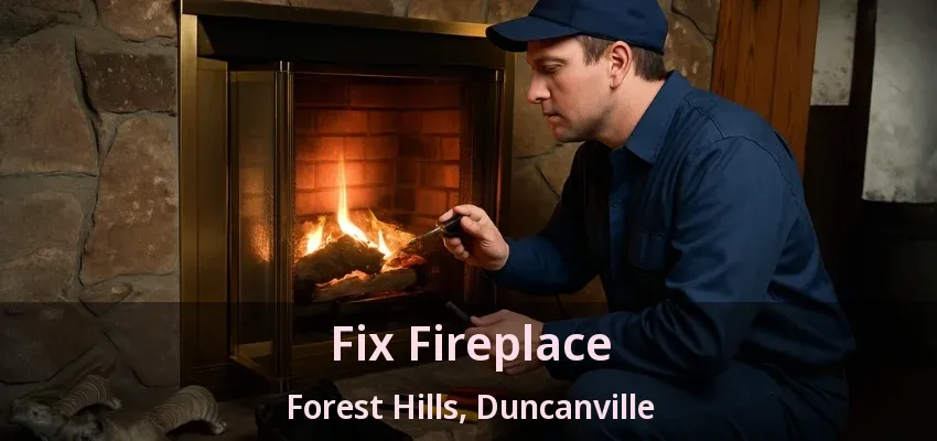 Fix Fireplace Forest Hills, Duncanville - TX