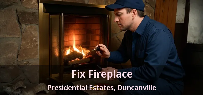 Fix Fireplace Presidential Estates, Duncanville - TX