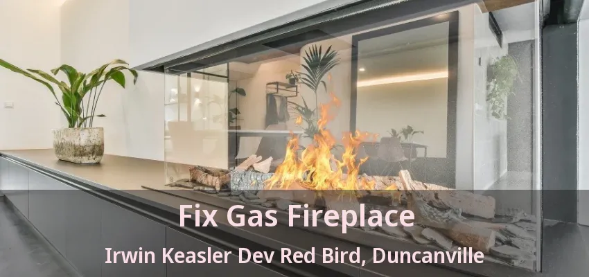 Fix Gas Fireplace Irwin Keasler Dev Red Bird, Duncanville - TX