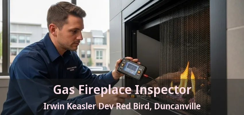 Gas Fireplace Inspector Irwin Keasler Dev Red Bird, Duncanville - TX