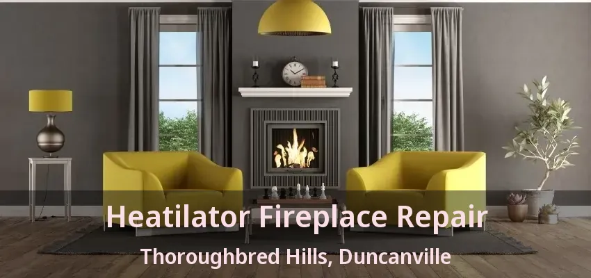 Heatilator Fireplace Repair Thoroughbred Hills, Duncanville - TX