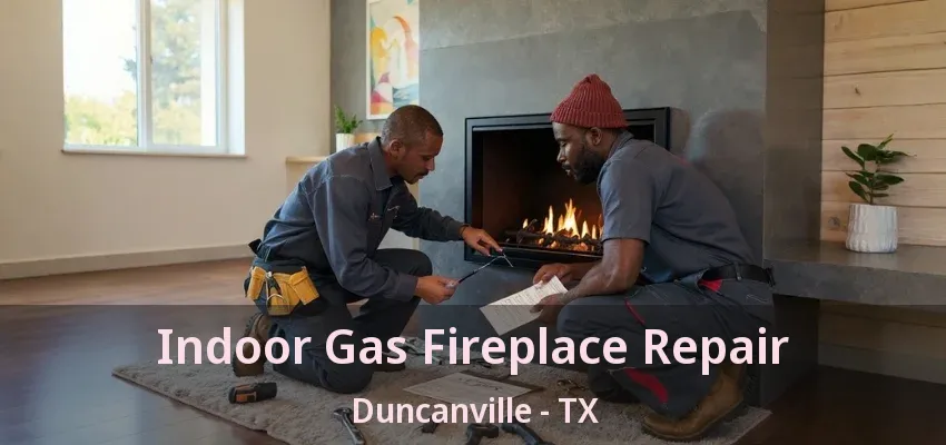Indoor Gas Fireplace Repair Duncanville - TX