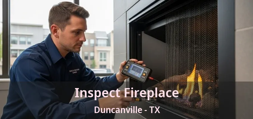 Inspect Fireplace Duncanville - TX