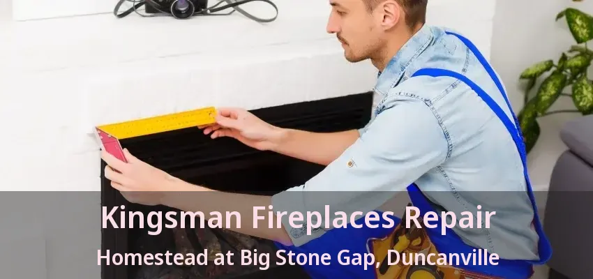 Kingsman Fireplaces Repair Homestead at Big Stone Gap, Duncanville - TX
