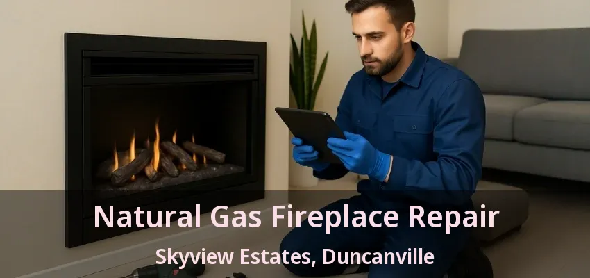 Natural Gas Fireplace Repair Skyview Estates, Duncanville - TX