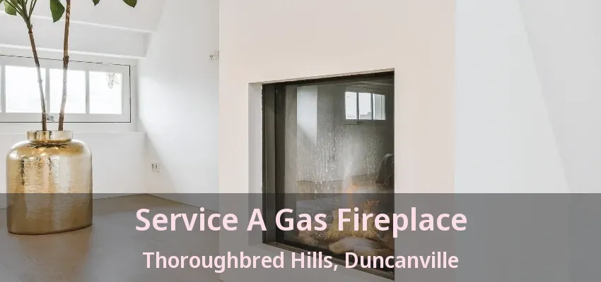 Service A Gas Fireplace Thoroughbred Hills, Duncanville - TX