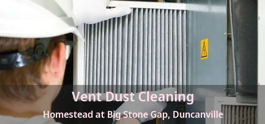 Vent Dust Cleaning Homestead at Big Stone Gap, Duncanville - TX