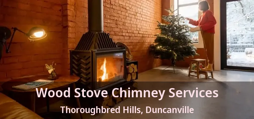 Wood Stove Chimney Services Thoroughbred Hills, Duncanville - TX