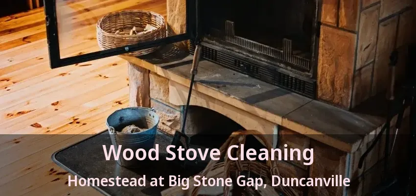 Wood Stove Cleaning Homestead at Big Stone Gap, Duncanville - TX