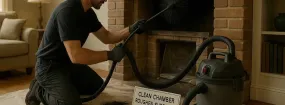 Fireplace Smoke Chamber Repair Lime Tree, Duncanville